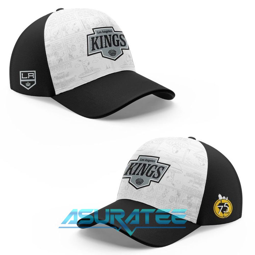 Los Angeles Kings ”Peanuts Night” 2026 Snoopy Special Hoodie, Cap