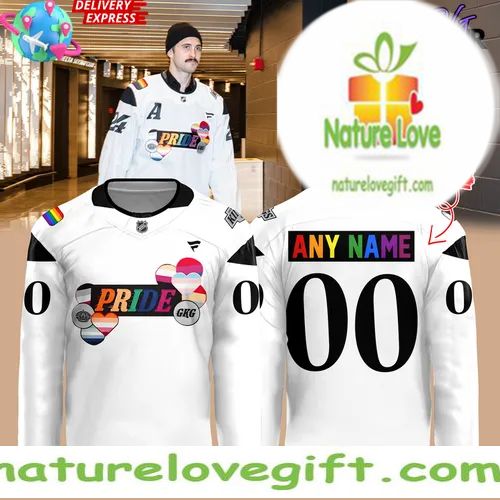 Los Angeles Kings 2026 Pride Night Hockey Jersey