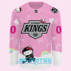 Los Angeles Kings x Hello Kitty Night 2026 Hockey Jersey