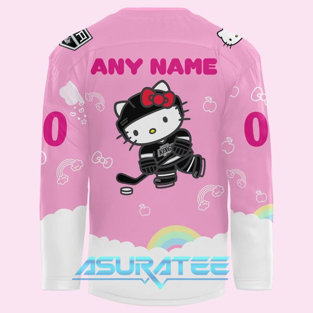 Los Angeles Kings x Hello Kitty Night 2026 Hockey Jersey