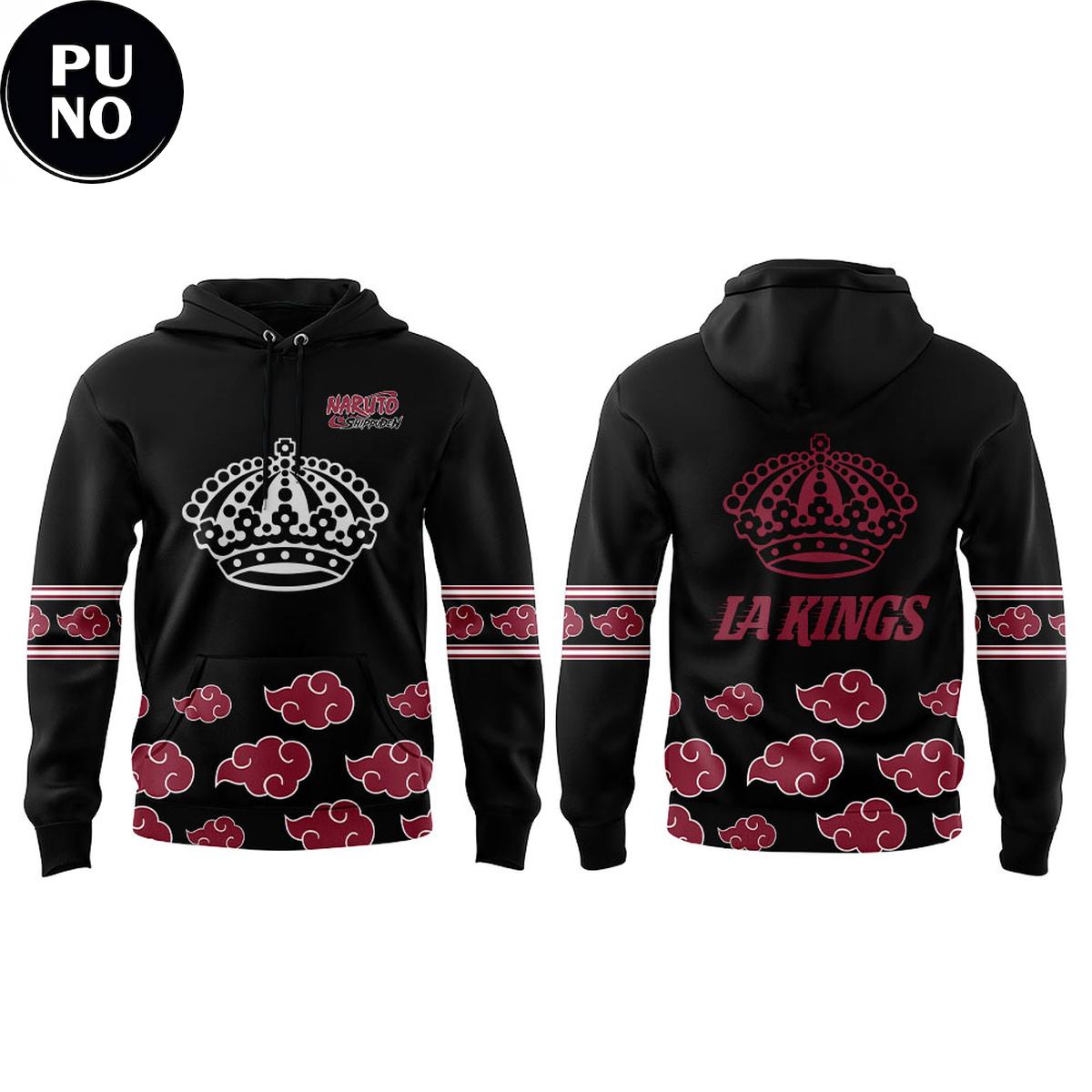 Los Angeles Kings x Naruto Shippuden 2026 Akatsuki Hoodie T-Shirt