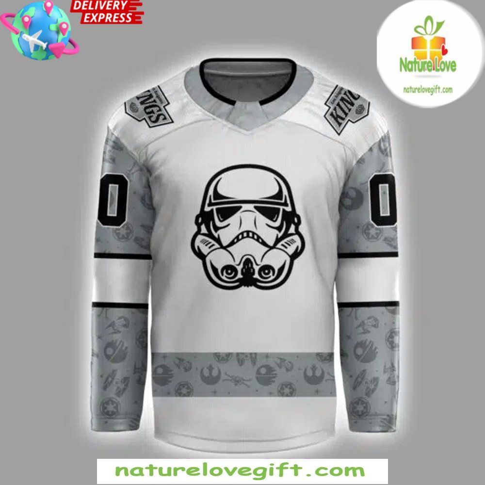 Star Wars Los Angeles Kings Hockey Jersey Custom Night