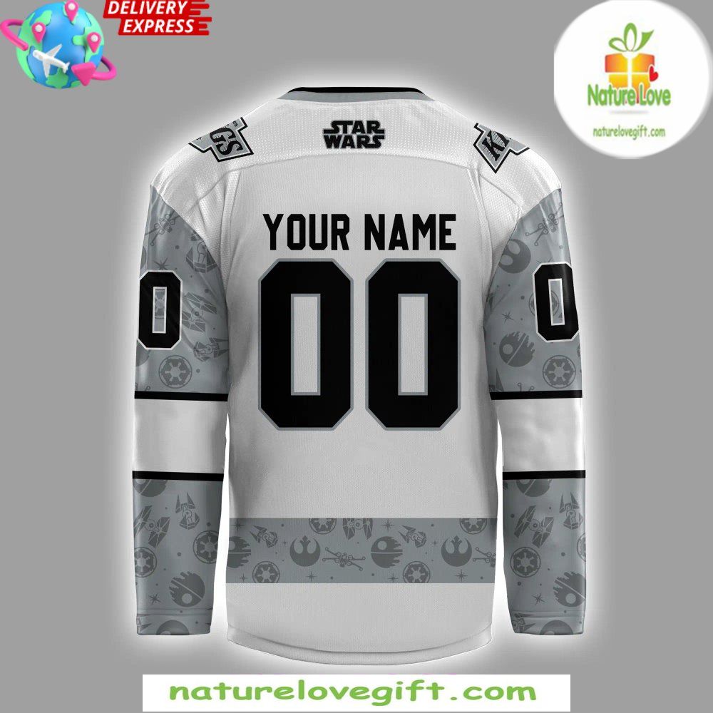 Star Wars Los Angeles Kings Hockey Jersey Custom Night