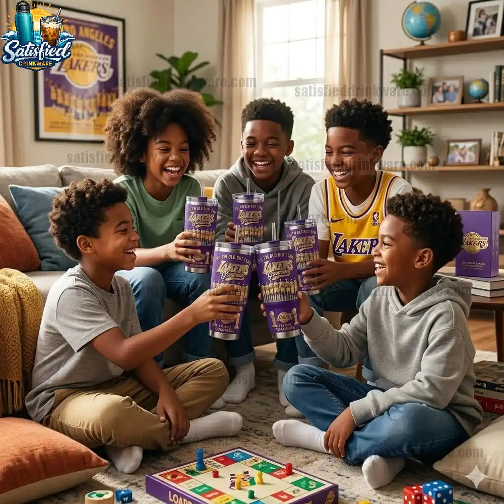 Los Angeles Lakers 17x NBA Champions Tumbler