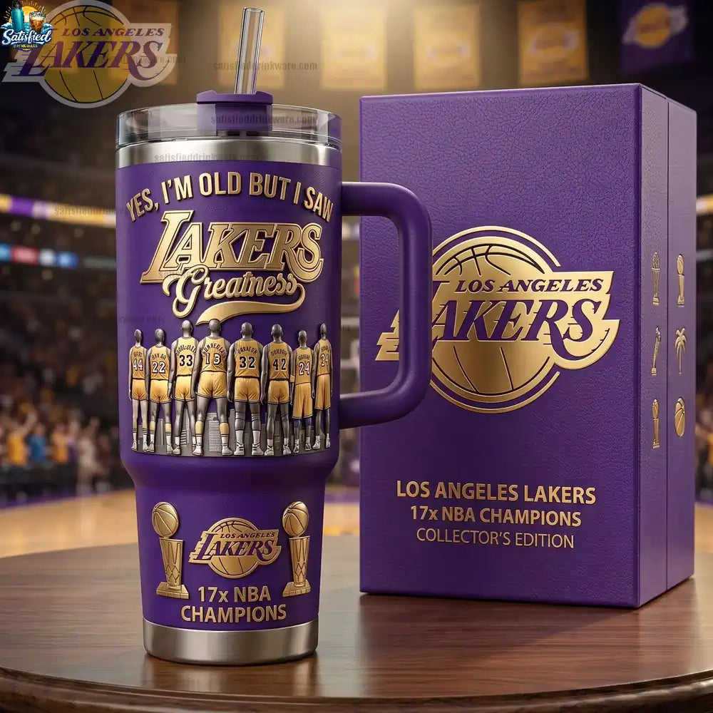 Los Angeles Lakers 17x NBA Champions Tumbler