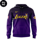 Los Angeles Lakers x One Piece Night Half Black Hoodie