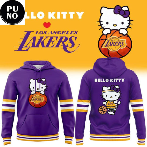 Los Angeles Lakers x Hello Kitty Night 2026 Hoodie T-Shirt