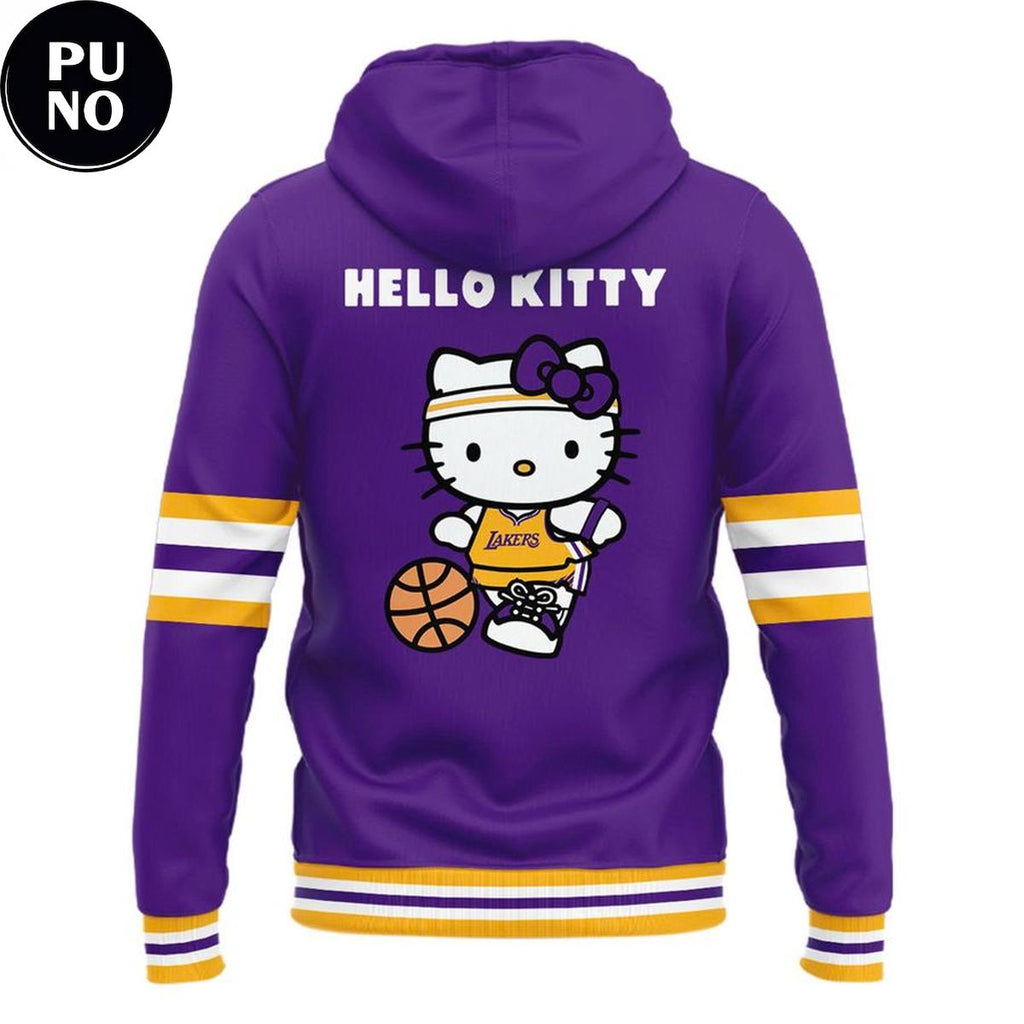 Los Angeles Lakers x Hello Kitty Night 2026 Hoodie T-Shirt
