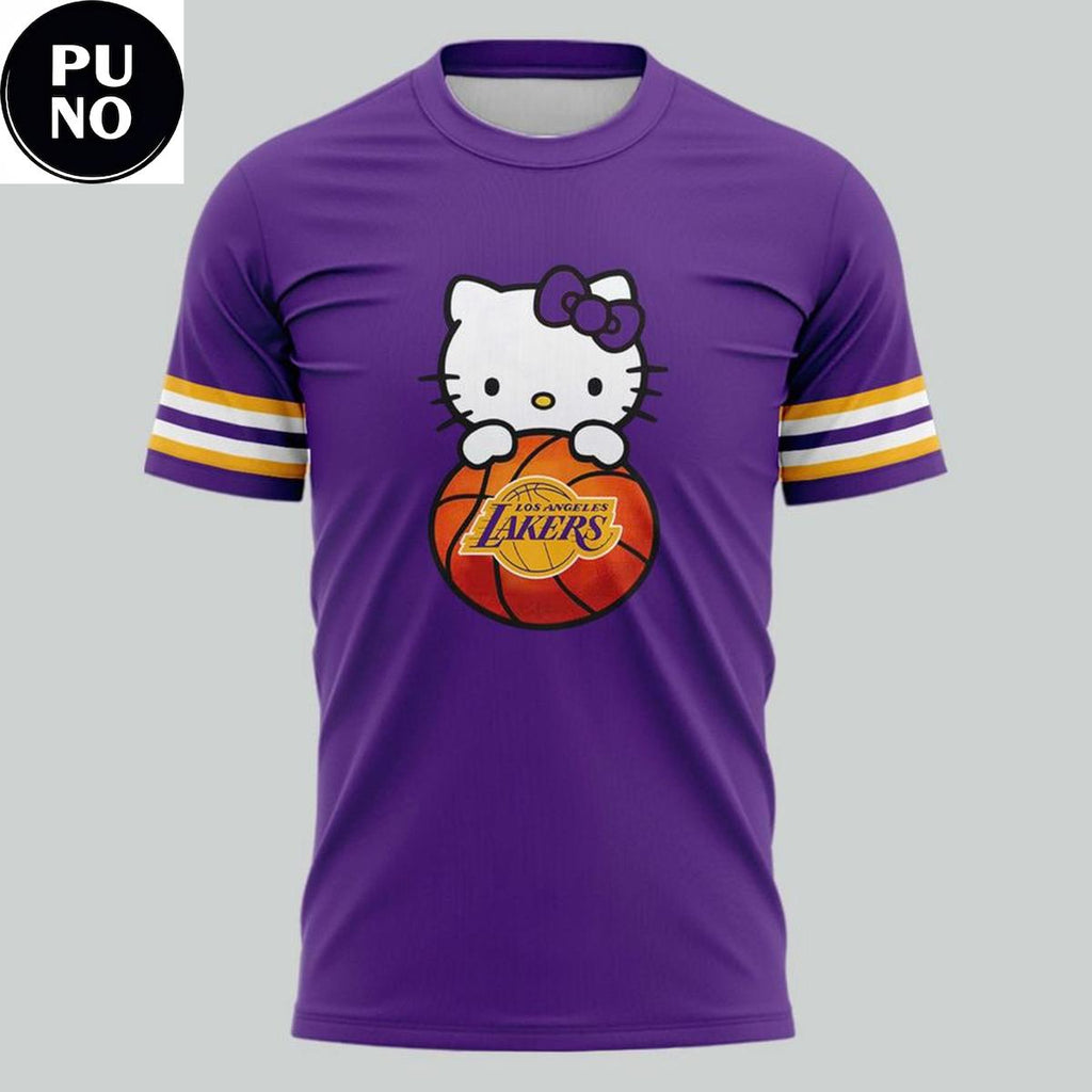 Los Angeles Lakers x Hello Kitty Night 2026 Hoodie T-Shirt