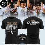 Los Angeles Queens 2026 WPBL Inaugural Champions Hoodie T-Shirt