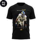 Los Angeles Rams Aaron Donald 2026 Quarterbacks Scramble T-Shirt