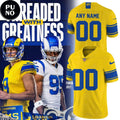 Los Angeles Rams Classic Sol Game 2026 Personalized Football Jersey