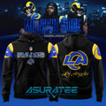 Los Angeles Rams Midnight Blue 2025 Rivalries Hoodie Set