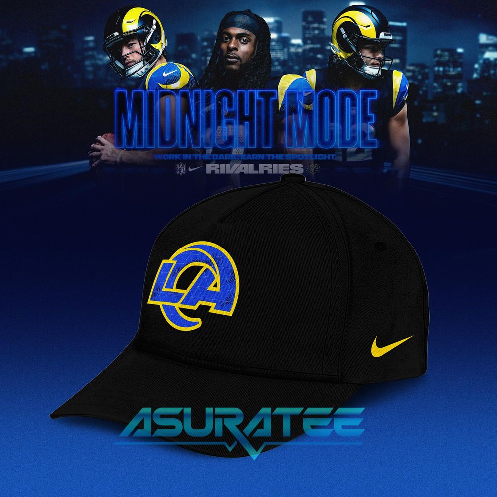 Los Angeles Rams Midnight Blue 2025 Rivalries Hoodie Set