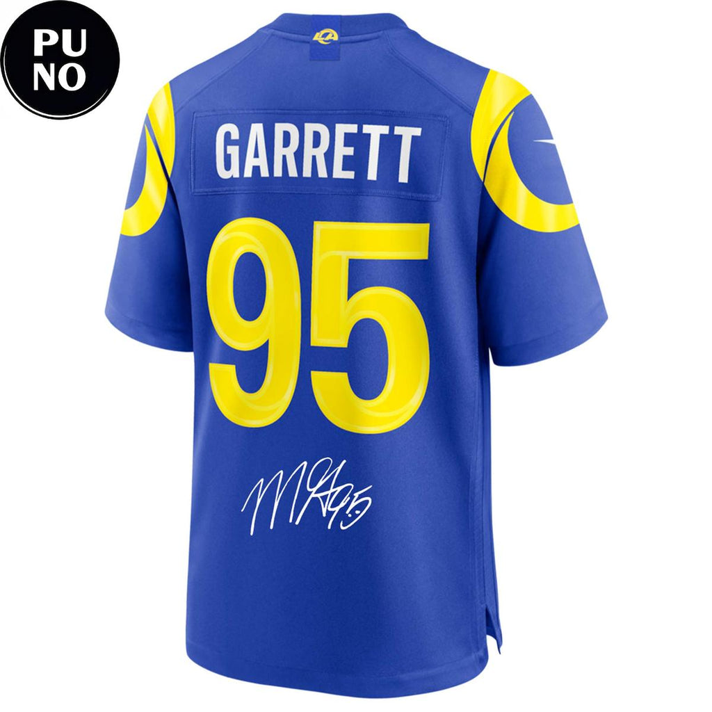 Los Angeles Rams Myles Garrett Signature 2026 Football Jersey