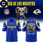 Los Angeles Rams x Día de los Muertos 2026 Football Jersey