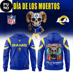 Los Angeles Rams x Día de los Muertos 2026 Hoodie