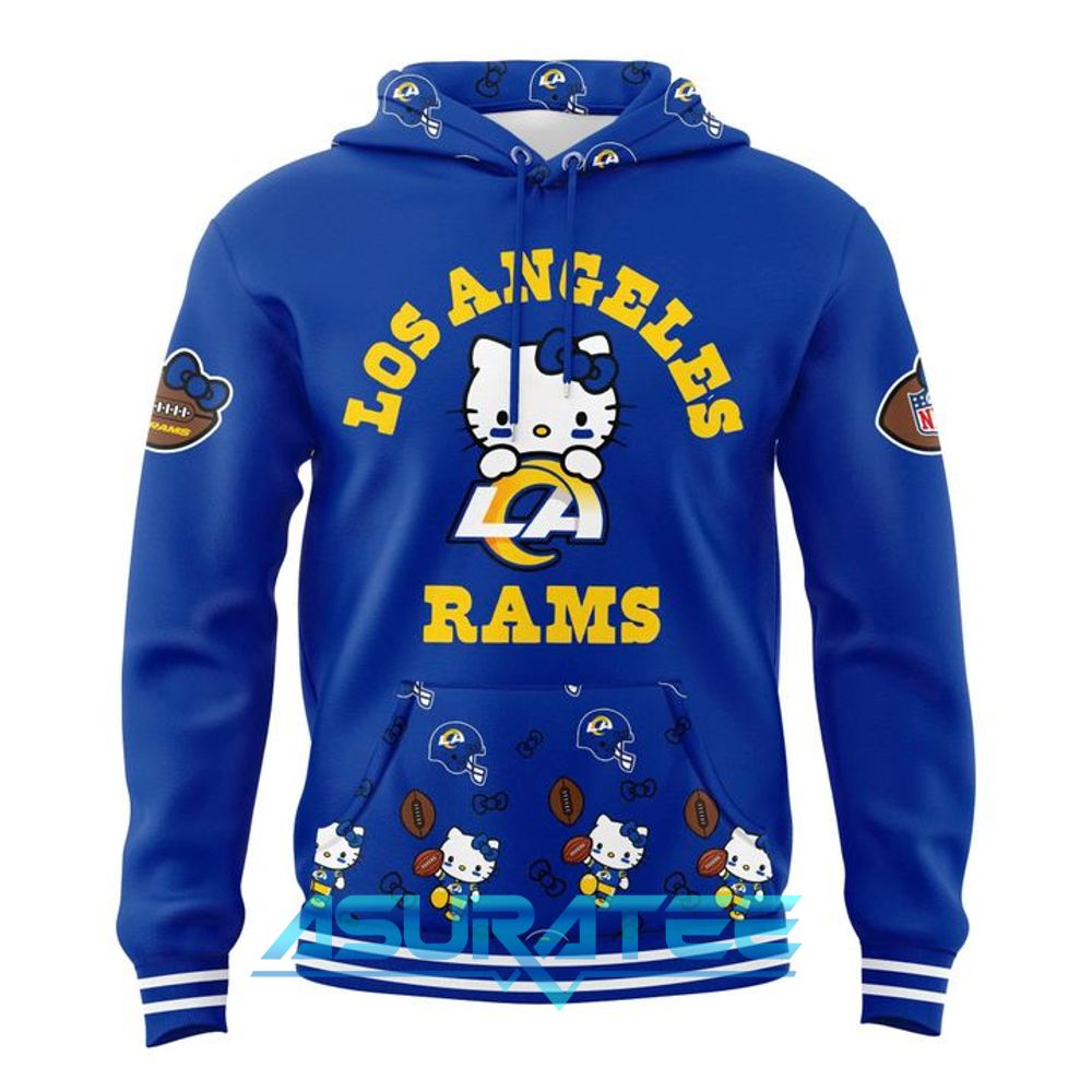 Los Angeles Rams x Hello Kitty Night 2026 Special Hoodie