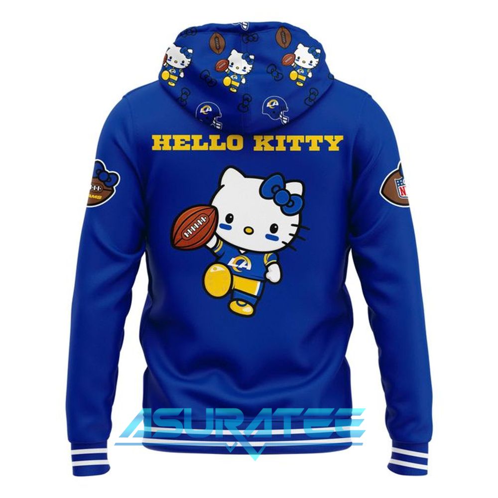 Los Angeles Rams x Hello Kitty Night 2026 Special Hoodie