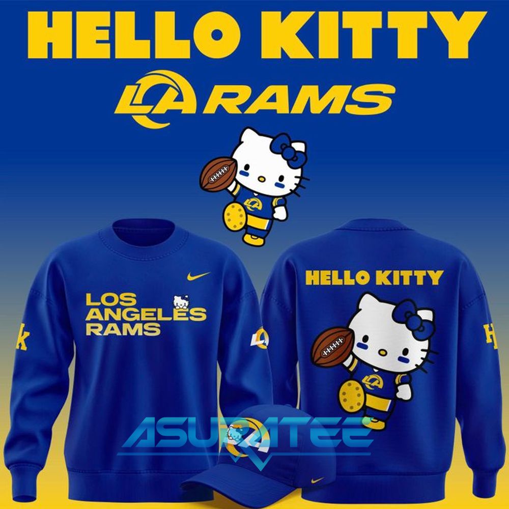 Los Angeles Rams x Hello Kitty Limited Edition Sweatshirt