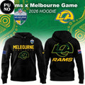 Los Angeles Rams x Melbourne Game 2026 Hoodie