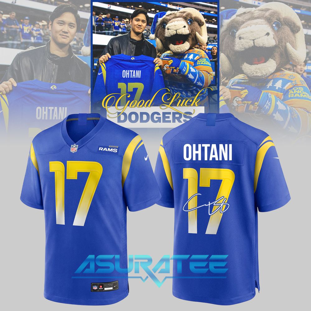 Los Angeles Rams x Shohei Ohtani 2026 Limited Edition Football Jersey