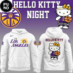 Los Angeles Sparks x Hello Kitty Night 2026 Hoodie T-Shirt