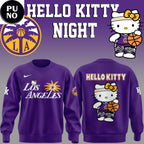 Los Angeles Sparks x Hello Kitty Night 2026 Hoodie T-Shirt
