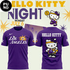 Los Angeles Sparks x Hello Kitty Night 2026 T-Shirt