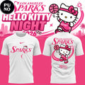 Los Angeles Sparks x Hello Kitty Pink Night 2026 T-Shirt