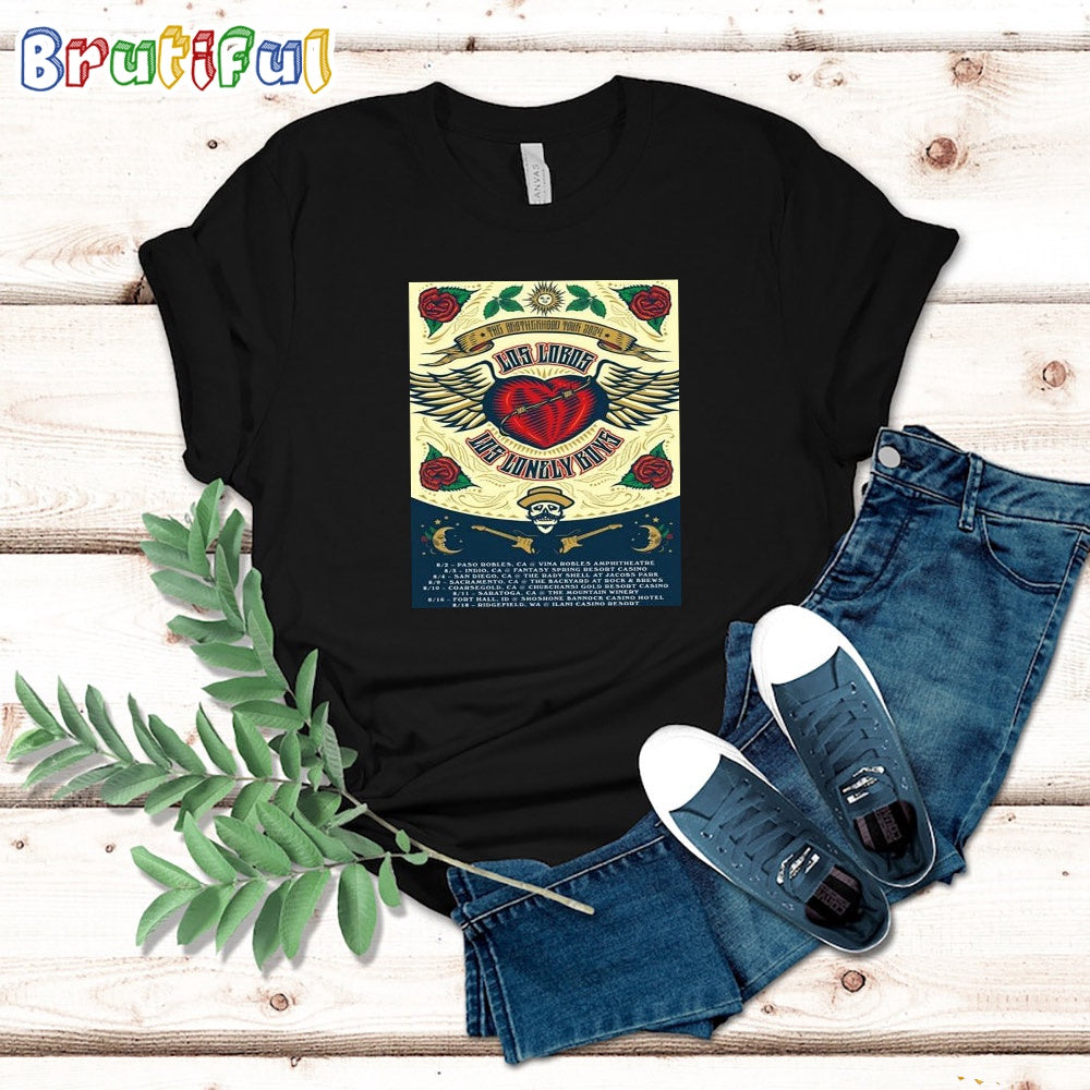 Los Lobos The Brotherhood Tour 2024 T Shirt