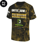 Louisville Kings 2026 United Bowl Champions Locker Room Tie-dye T-Shirt