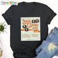 Love Gang Europen Tour 2024 T Shirt