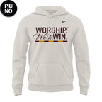 Loyola Basketball Worship Work Win Sister Jean She Is With Us Hoodie