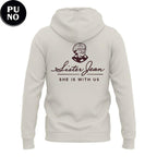 Loyola Basketball Worship Work Win Sister Jean She Is With Us Hoodie
