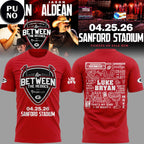 Luke Bryan x Jason Aldean 2026 Live Between The Hedges Shirt