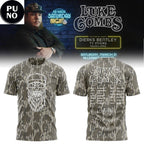 Luke Combs My Kinda Saturday Night Tour 2026 Mossy Oak Greenleaf Hoodie T-Shirt
