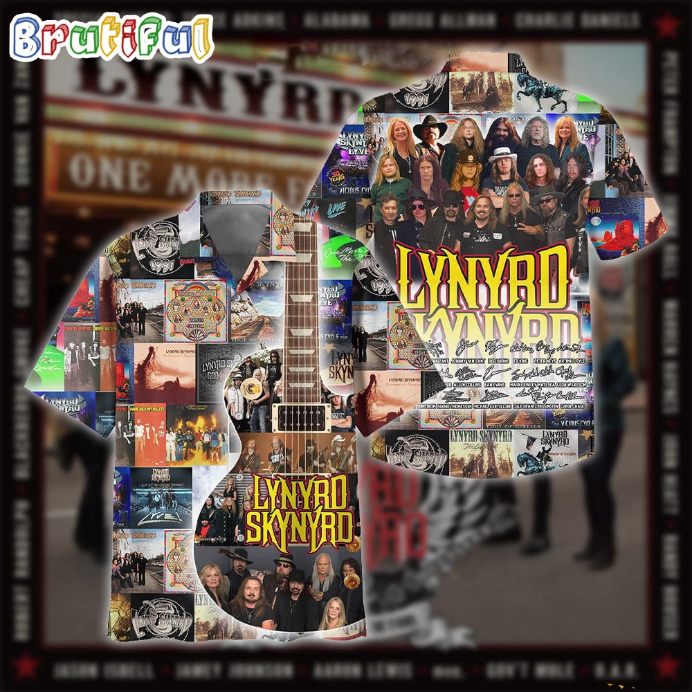 Lynyrd Skynyrd Tour All The Albums Hawaiian Shirt