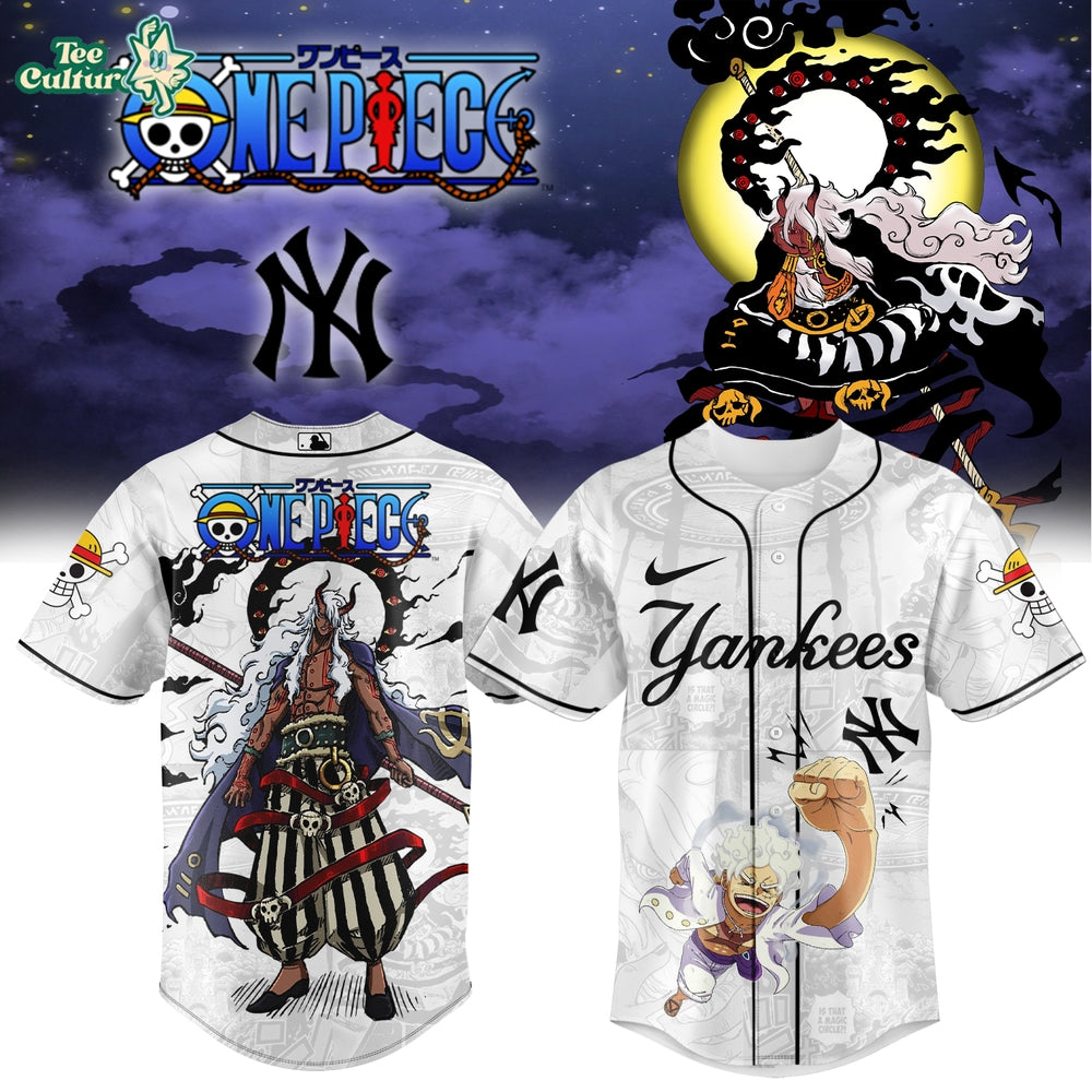 MLB All Team x One Piece Imu Anime Limited Edition Jersey Version 2