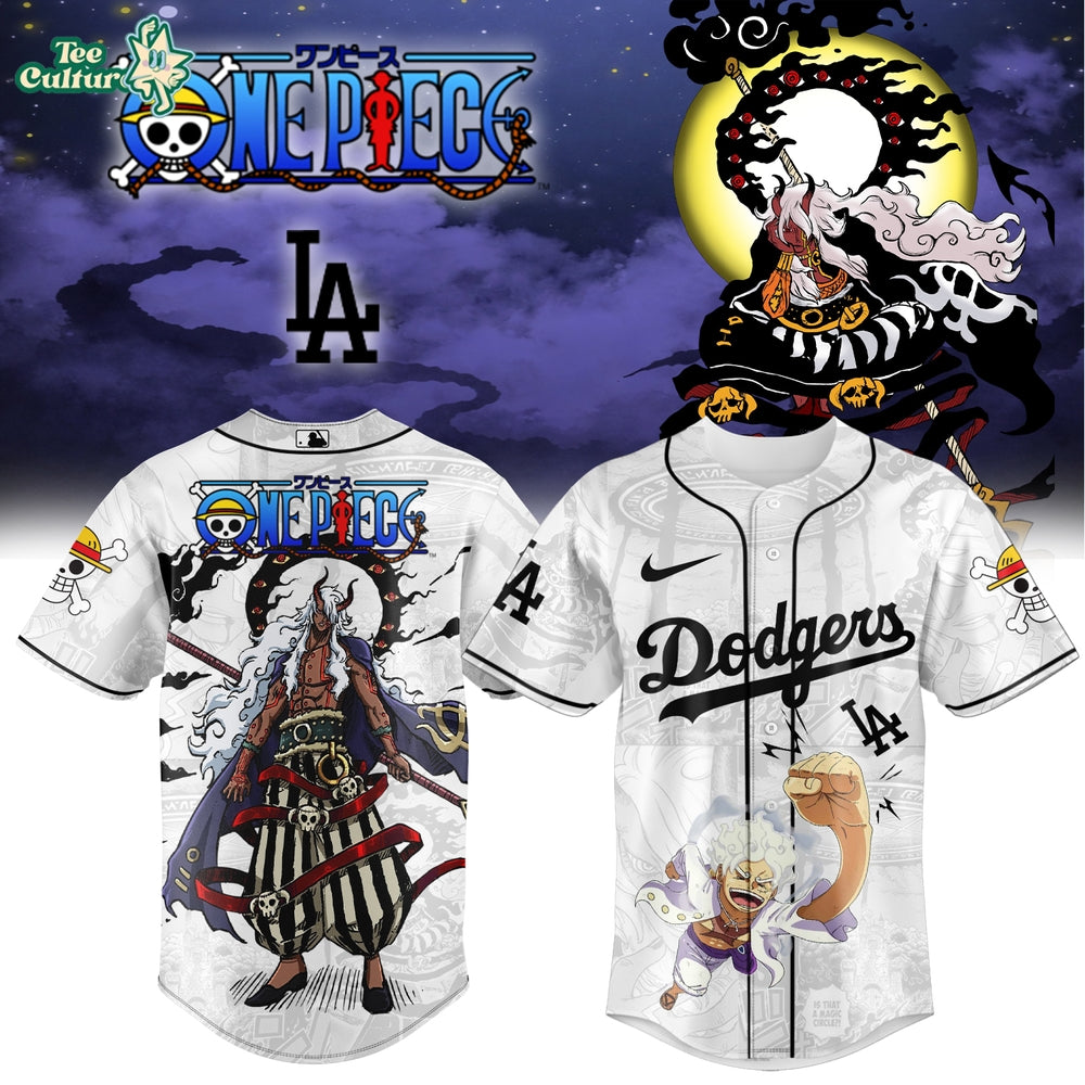 MLB All Team x One Piece Imu Anime Limited Edition Jersey Version 2