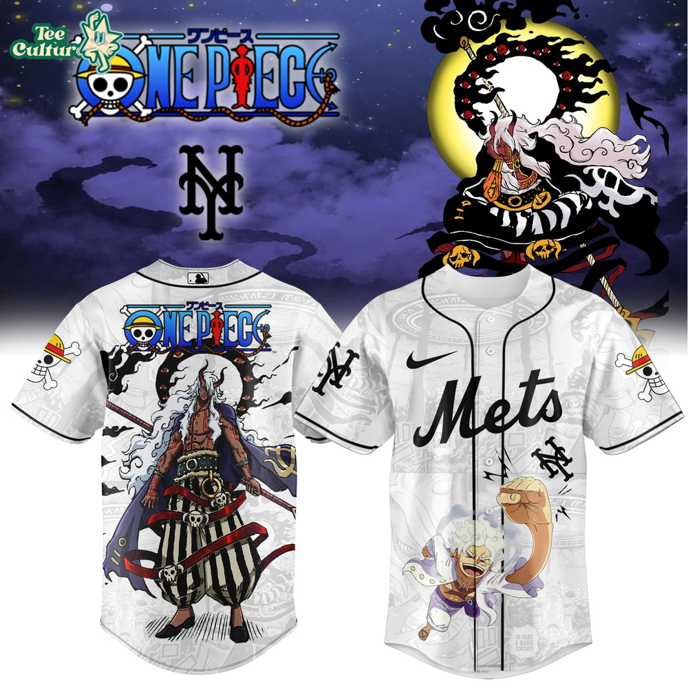 MLB All Team x One Piece Imu Anime Limited Edition Jersey Version 2