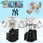 MLB All Teams x One Piece Luffy Anime Baseball Jersey Ver2