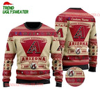 MLB Arizona Diamondbacks Est 1988 Mlb Ugly Christmas Sweater