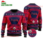 MLB Atlanta Braves Holiday Spirit Ugly Christmas Sweater
