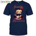 MLB Atlanta T-Shirt Betty Boop Baseball Tshirt