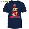 MLB BostonT-Shirt Betty Boop Baseball Tshirt