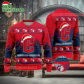 MLB Cleveland Guardians Holiday Spirit Ugly Christmas Sweater