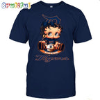 MLB Detroit T-Shirt Betty Boop Baseball Tshirt