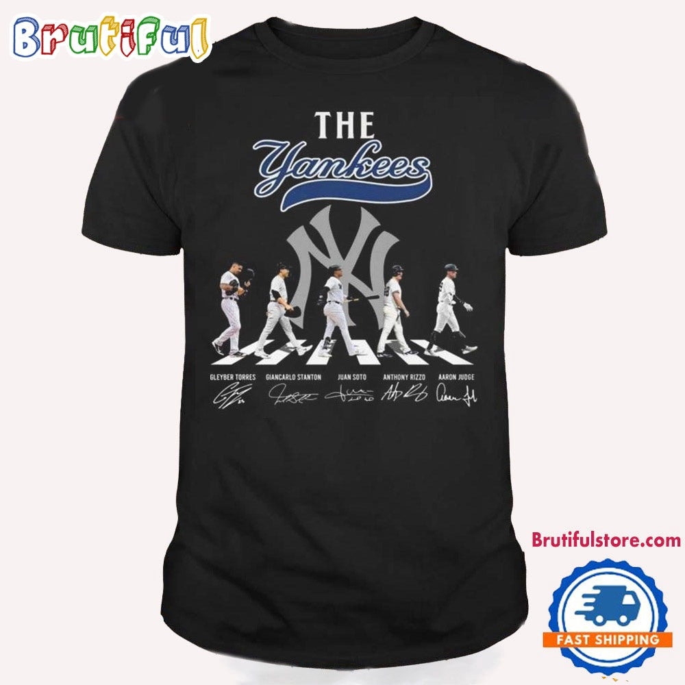 MLB New York Yankees The Legends Abbey Road Signatures 2024 T Shirt