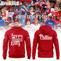 MLB Philadelphia Phillies Happy Father’s Day 2024 Hoodie